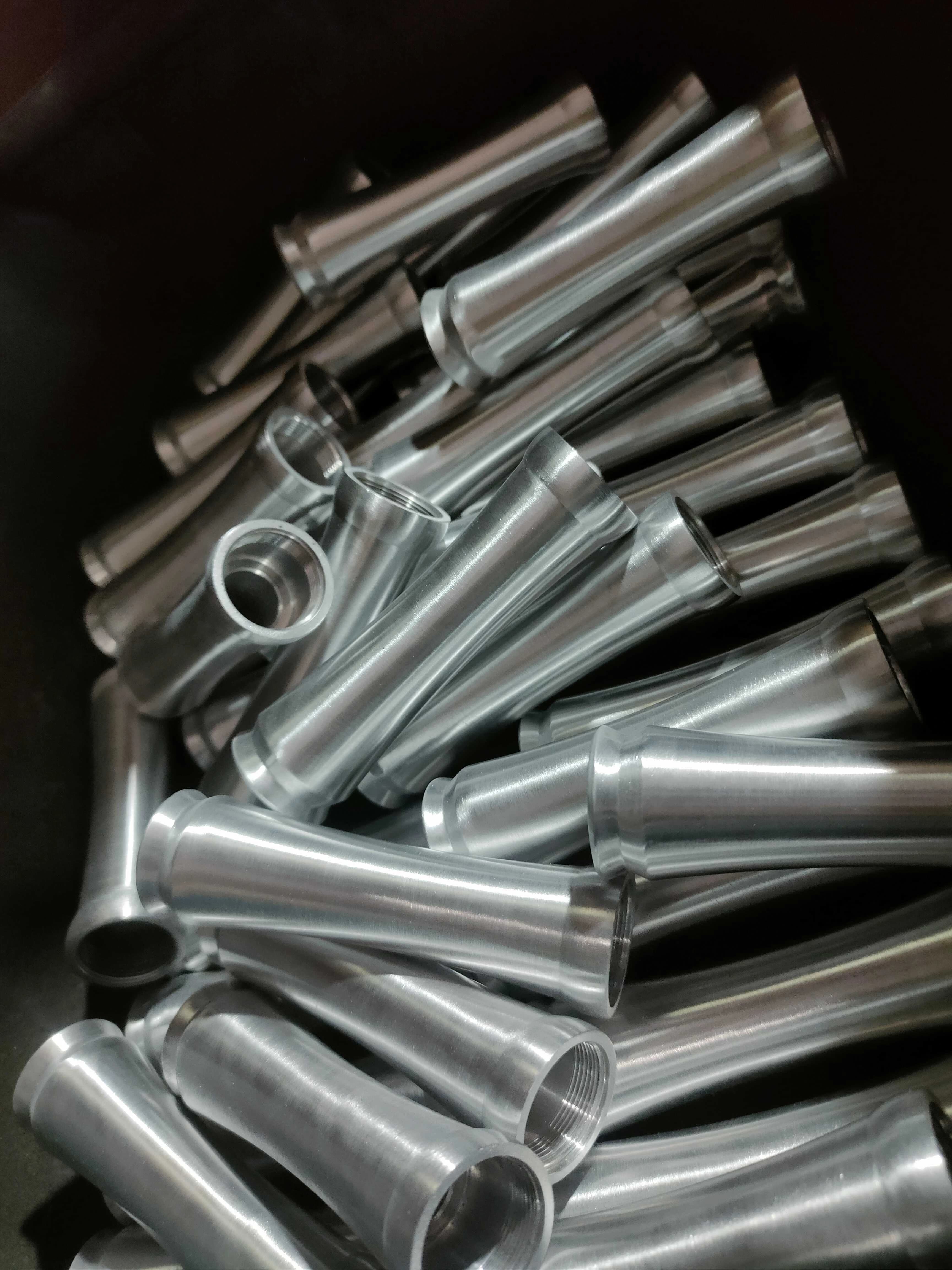 Nickel finish on industrial brackets