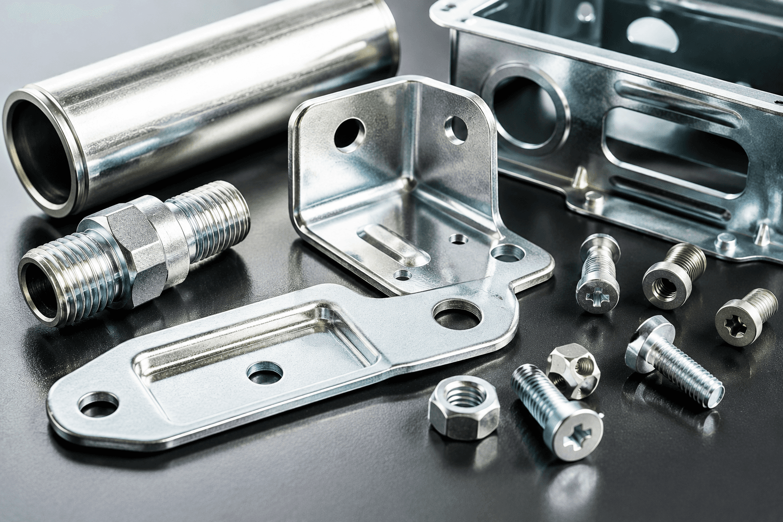 Tin plated electrical connectors and terminals with a bright metallic finish